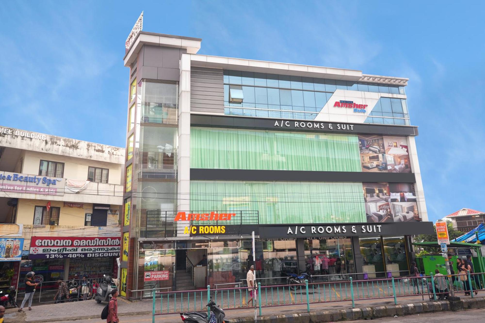 Amsher Suit Lulu Mall Road Hotel Kochi Eksteriør billede